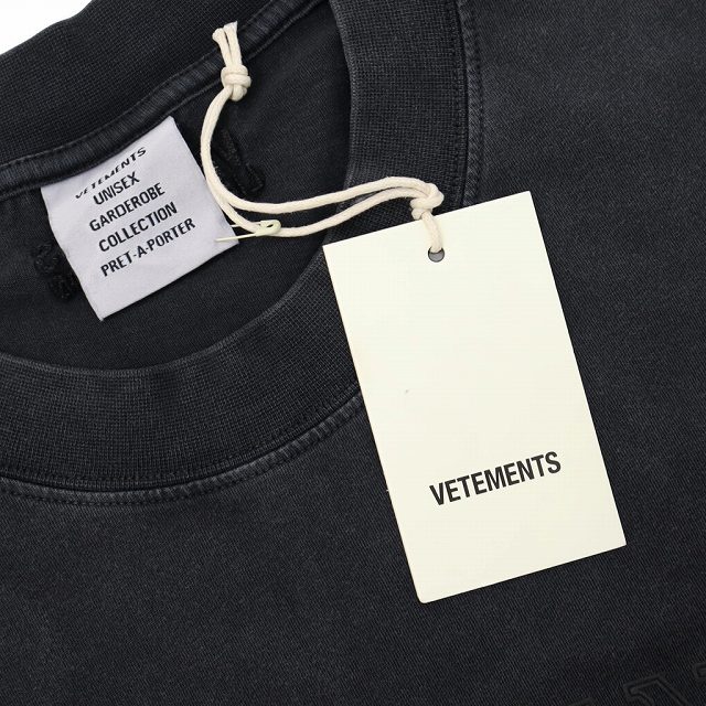 中古】VETEMENTS ヴェトモン 2024SS ROYAL LOGO T-SHIRT クルーネック