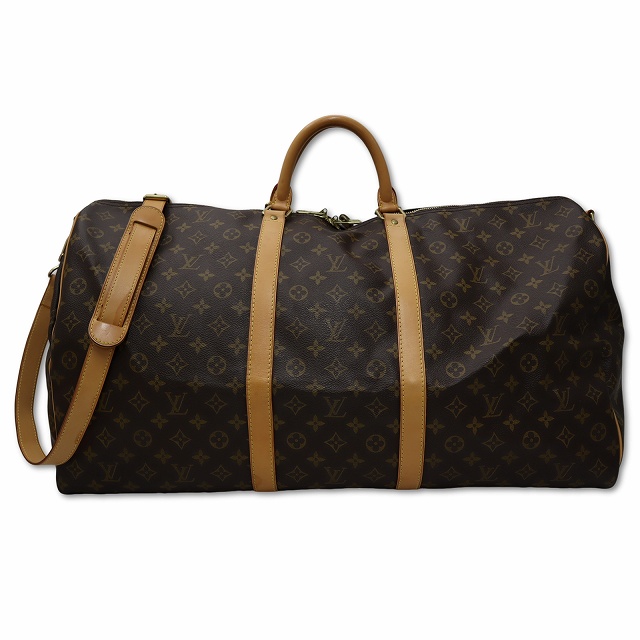 【中古】ルイヴィトン LOUIS VUITTON M41412 モノグラム キーポル・バンドリエール60 トラベル ボストンバッグ