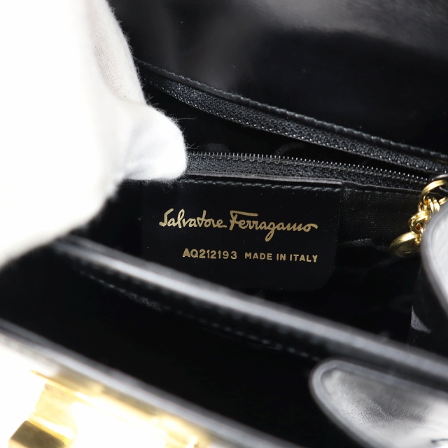 中古】サルヴァトーレフェラガモ AQ212193 レザー ガンチーニ 2way