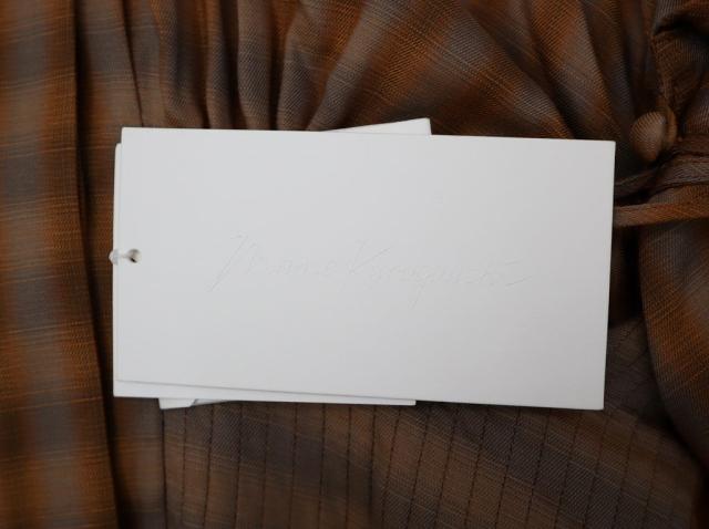 中古】未使用品 マメクロゴウチ Mame Kurogouchi Linen Mix Ombre