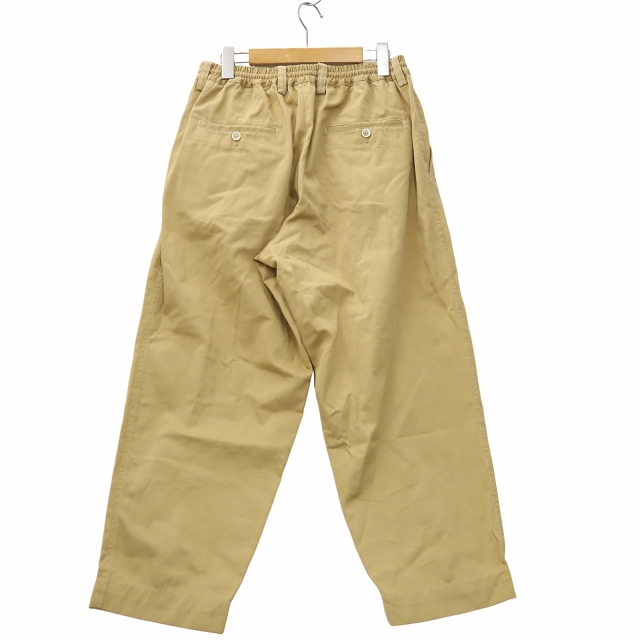 中古】マルニ MARNI コットンギャバジン シャーリング 1P テーパード