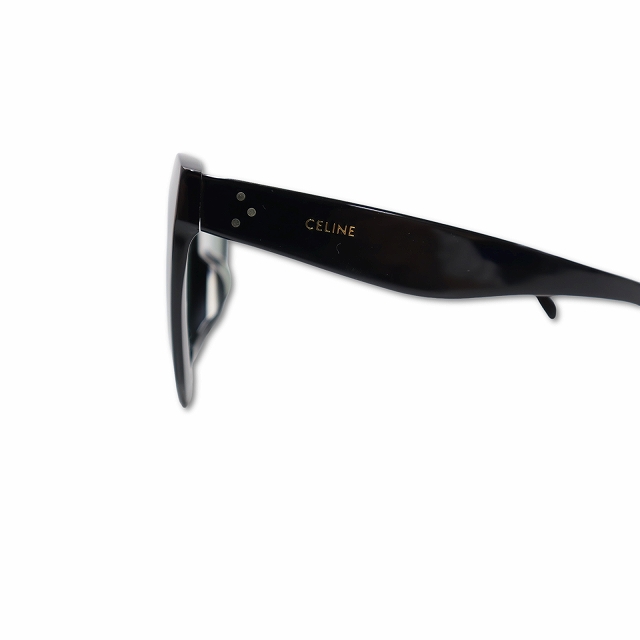 【中古】セリーヌ CELINE CL4005FN フルリム セルフレーム サングラス 49□25 BLACK(ブラック) レディース 中古】セリーヌ CELINE CL4005FN フルリム セルフレーム サングラス 49