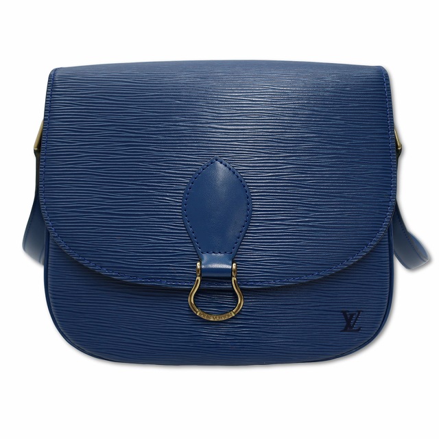 【中古】ルイヴィトン LOUIS VUITTON M52195 エピ トレド・ブルー サンクルー ショルダーバッグ 訳あり  レディース