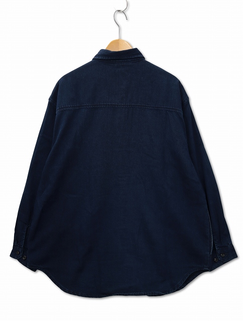 WTAPS WCPO/LS/COTTON.DENIM シャツ インディゴ L