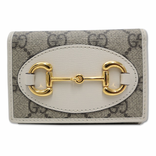 【中古】グッチ GUCCI 644462 グッチ ホースビット 1955 GGスプリーム 3つ折り コンパクト ウォレット 財布