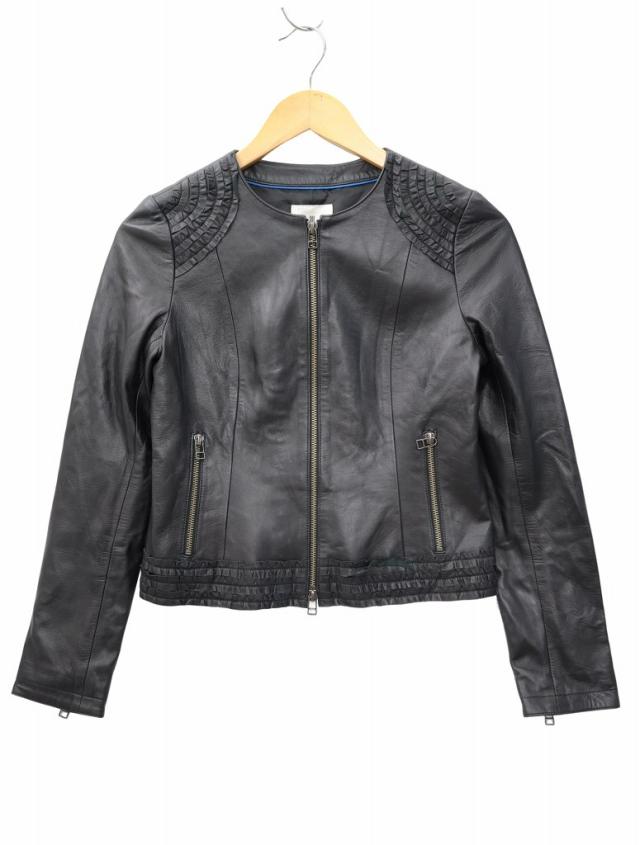 ランバンオンブルー ライダースジャケット