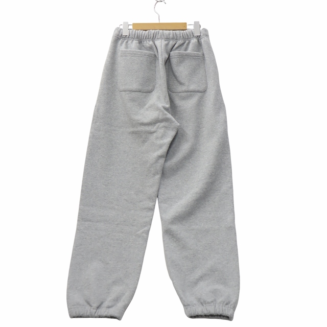 plllllleeeasse グレー　スウェットパンツ　Lサイズ 中古2024AW plllllleeeasse sweatpants 裏起毛 ドローコード