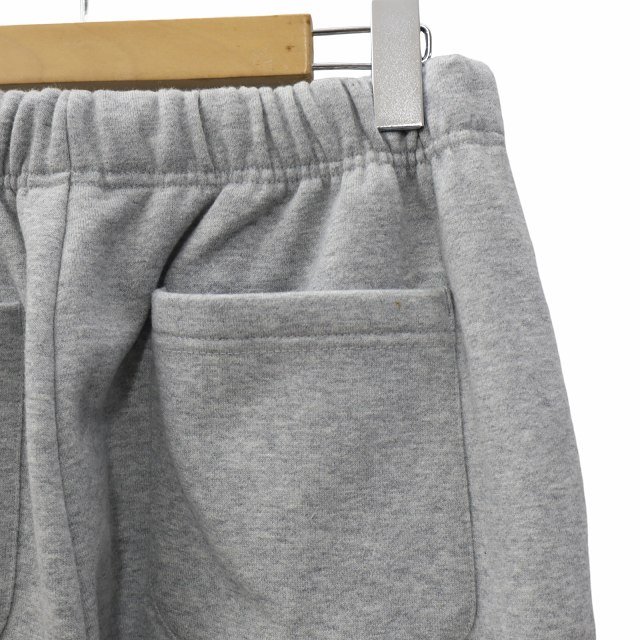 plllllleeeasse グレー　スウェットパンツ　Lサイズ 中古2024AW plllllleeeasse sweatpants 裏起毛 ドローコード