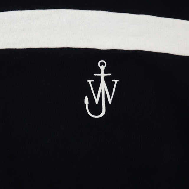 【中古】ジェイダブリューアンダーソン J.W.ANDERSON クルーネック ロゴ刺繍 スウェット トレーナー XL