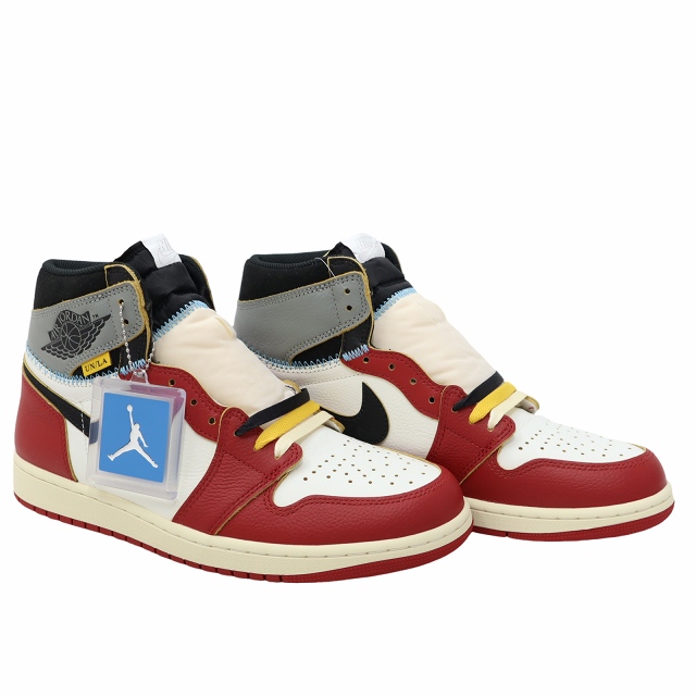 【中古】未使用品 NIKE × UNION 28.5cm AIR JORDAN 1 RETRO HIGH OG CHICAGO / SHADOW 2.5表記有 スニーカー メンズ