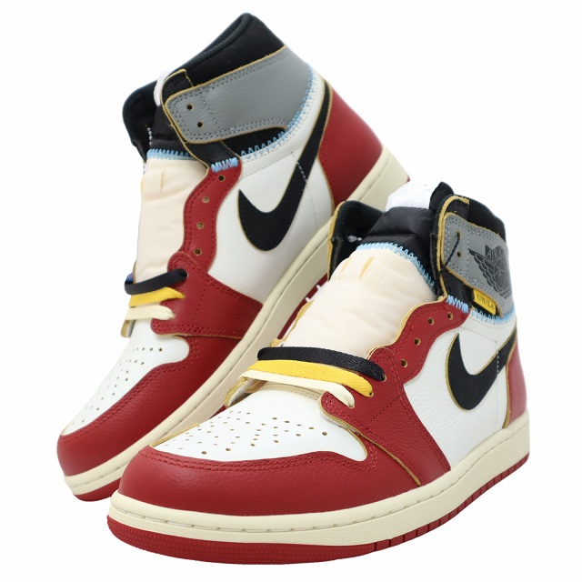 【中古】未使用品 NIKE × UNION 28.5cm AIR JORDAN 1 RETRO HIGH OG CHICAGO / SHADOW 2.5表記有 スニーカー メンズ