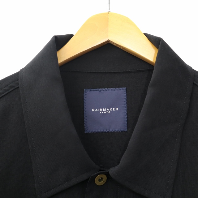 中古】2024SS RAINMAKER KYOTO MELANGE TWILL N-SLEEVE TRUCKER JACKET
