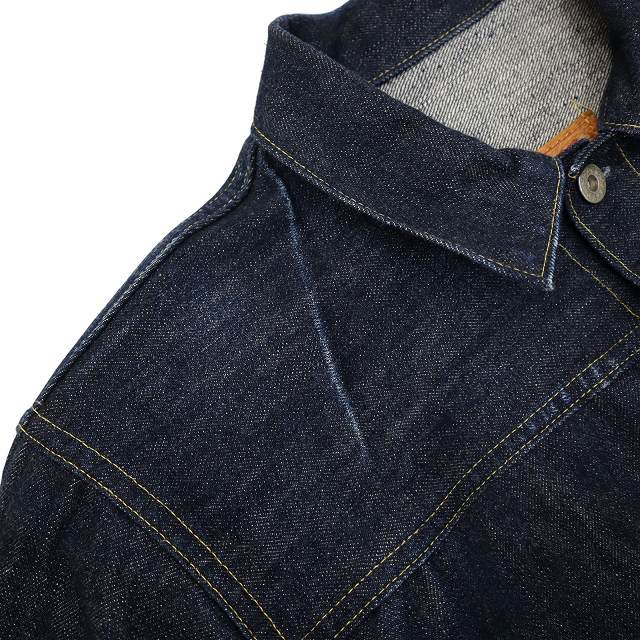 【中古】シュガーケーン Super "Denim" Collectibles #08 13.5oz. BLUE DENIM BLOUSE "S1943" MODEL ジャケット 36