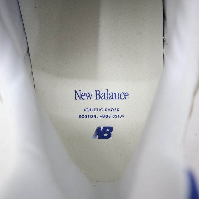 【中古】未使用品 ニューバランス NEW BALANCE M990WB2 990V2 "White/Navy" ローカット スニーカー 28.5cm 訳あり