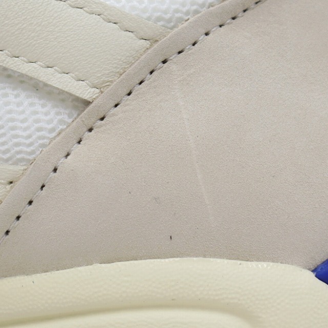 【中古】未使用品 ニューバランス NEW BALANCE M990WB2 990V2 "White/Navy" ローカット スニーカー 28.5cm 訳あり