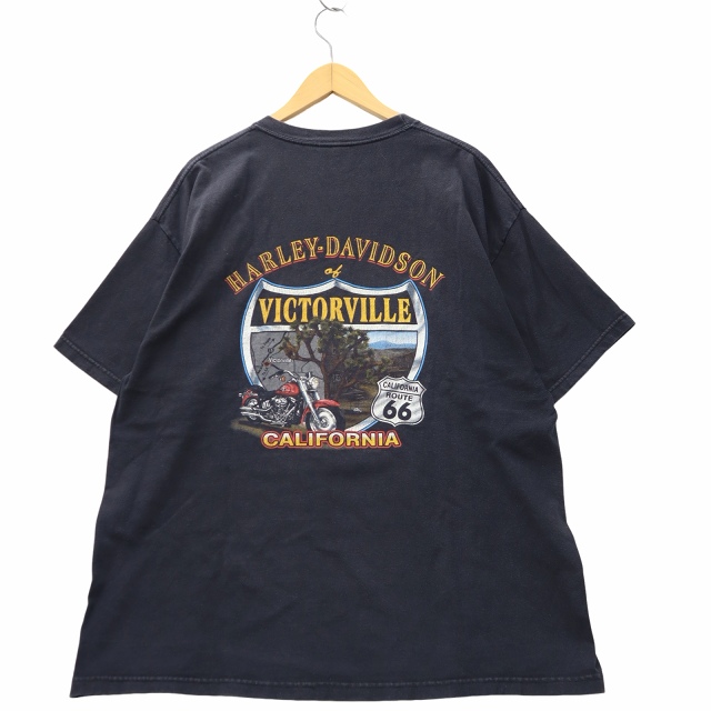 中古】HARLEY DAVIDSON 80s後期 ヴィンテージ Hanesタグ 半袖