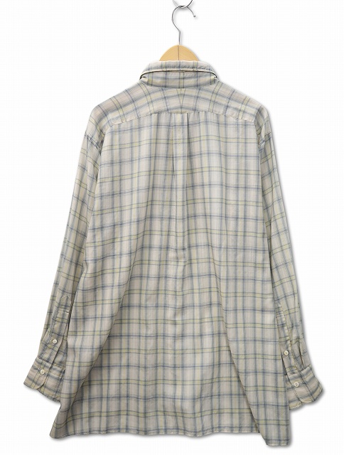 マーティーアンドサンズ hウールシャツ MAATEE & SONS 24SS Hウール