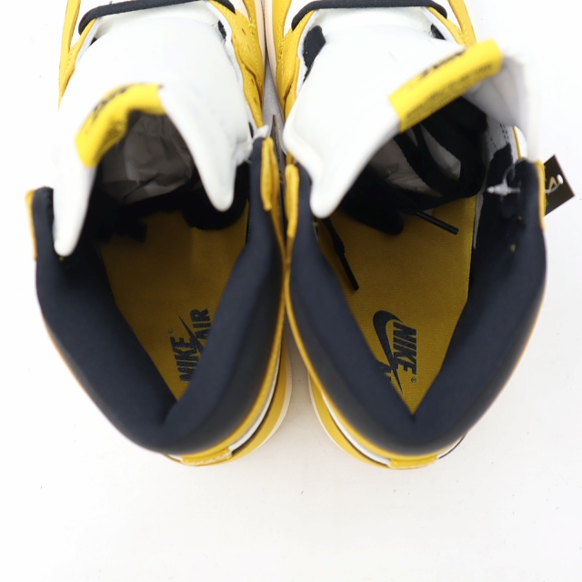 【中古】未使用品 ナイキ NIKE 28.5cm AIR JORDAN 1 RETRO HIGH OG YELLOW OCHRE スニーカー US10.5 メンズ