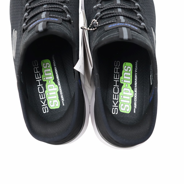 【中古】未使用品 SKECHERS 27.5cm SUMMITS HIGH RANGE サミット ハイレンジ スニーカー US9.5 ブラック メンズ