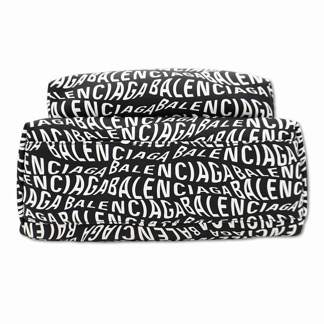 【中古】バレンシアガ 507460 WHEEL BACKPACK ロゴ プリント 刺繍 ナイロンキャンバス ウィール バックパック 中古】バレンシアガ 507460 WHEEL BACKPACK ロゴ プリント 刺繍