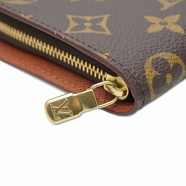 Louis Vuitton ルイ ヴィトン モノグラム ポルト モネ ジップ 長財布
