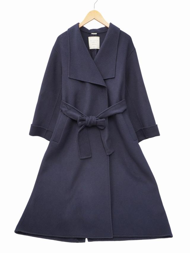 中古】スナイデル SNIDEL シャルム ビッグカラー ロング コート 0