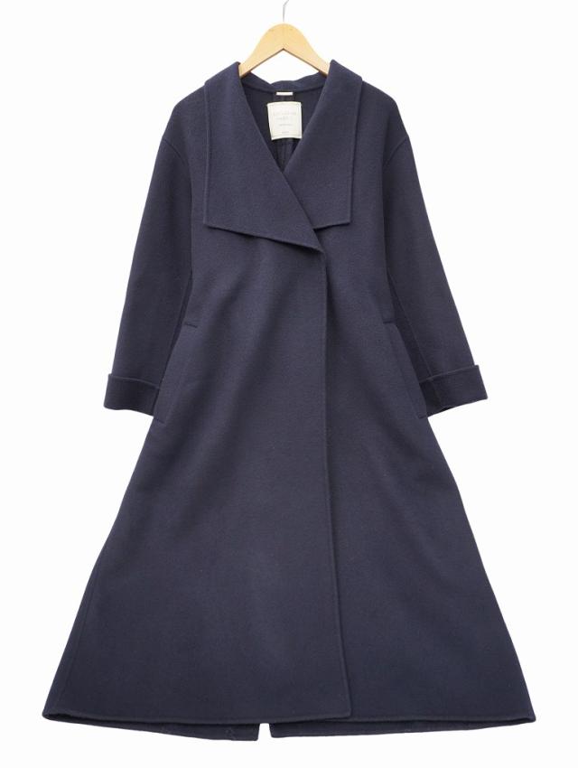 中古】スナイデル SNIDEL シャルム ビッグカラー ロング コート 0