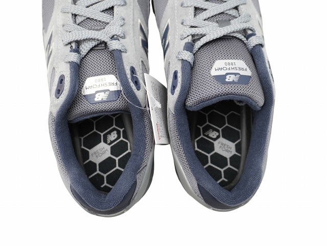 【中古】未使用品 ニNEW BALANCE 26.5cm 1880 スニーカー US8.5 スレートグレー ウィズ キャッスルロック メンズ