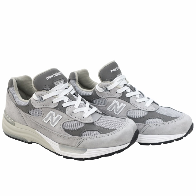 【中古】ニューバランス NEW BALANCE 992 "Gray" グレー スニーカー US8 26cm U992GY