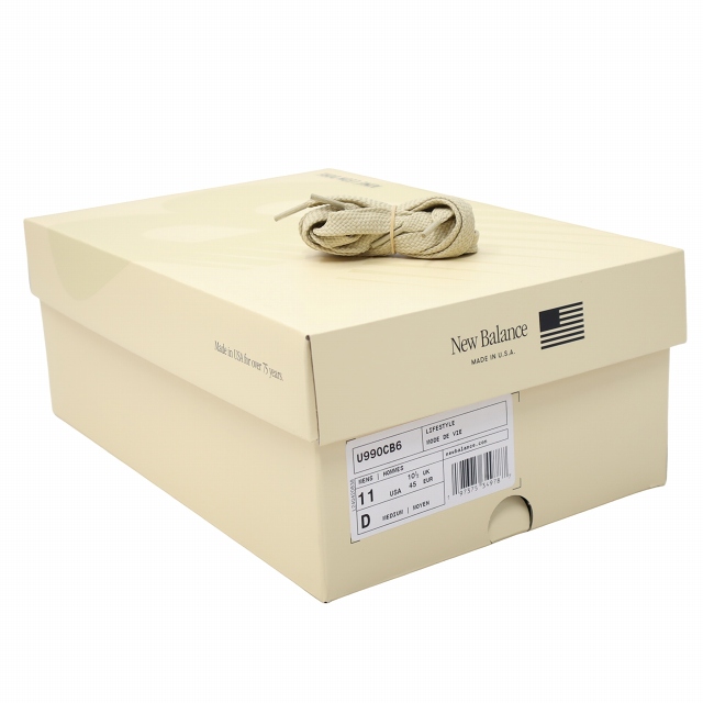 【中古】NEW BALANCE × Aime Leon Dore 29cm 990V6 "Incense"  990V6 インセンス スニーカー US11 U990CB6 メンズ