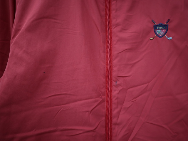 中古】POLO GOLF RALPH LAUREN 90s リバーシブル フリースジャケット M