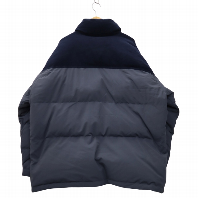 【中古】未使用品 ニューエラ NEW ERA コンビ ダウンジャケット 4L NAVY ネイビー 1273-5361 メンズ_1