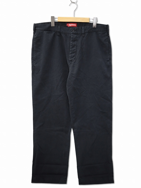 中古】シュプリーム SUPREME 2025AW Chino Pant ワンポイント刺繍