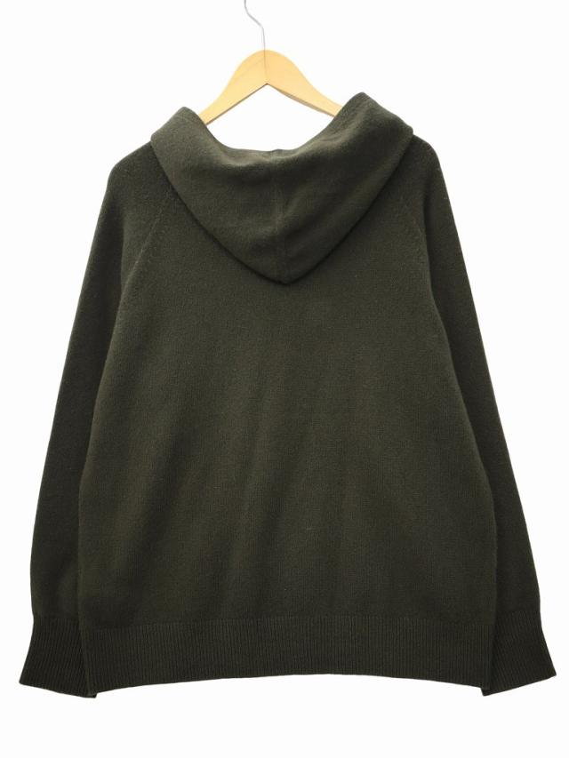 【中古】フレームワーク Framework 圧縮ウール フード プルオーバー F MOSSGREEN(モスグリーン) 秋冬 レディース 中古】フレームワーク Framework 圧縮ウール フード プルオーバー F