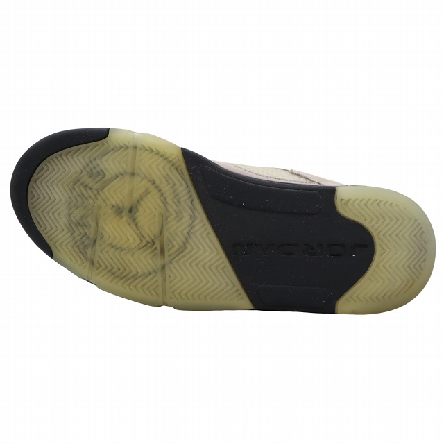 【中古】NIKE × PSG 27.5cm Air Jordan 5 Low "PSG" PUMICE / GAME -BLACK スニーカー US9.5 DX6325-204 メンズ