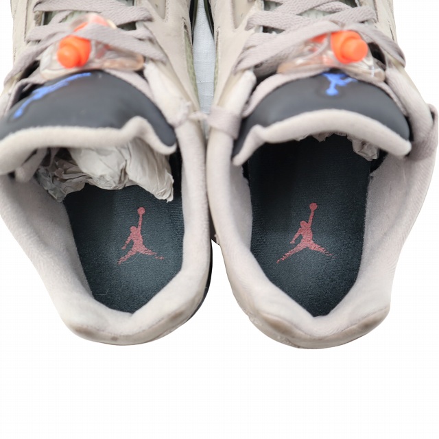 【中古】NIKE × PSG 27.5cm Air Jordan 5 Low "PSG" PUMICE / GAME -BLACK スニーカー US9.5 DX6325-204 メンズ