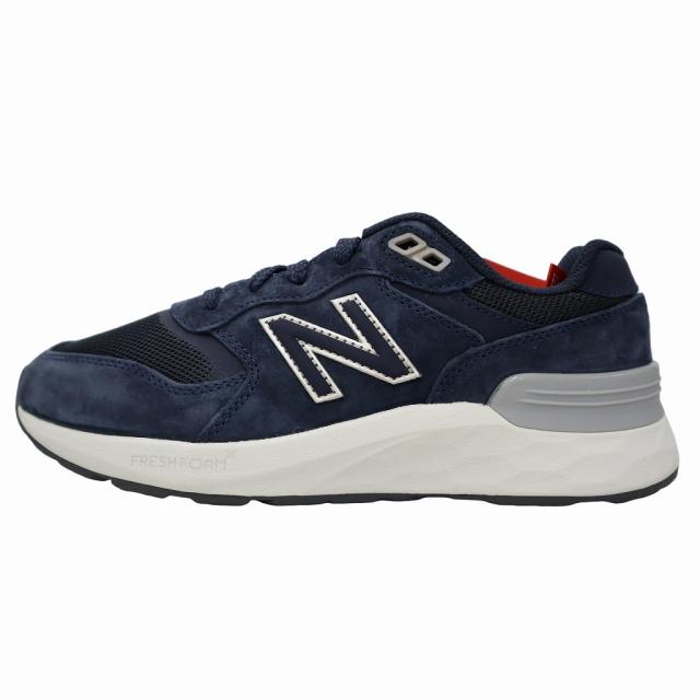 【中古】未使用品 ニューバランス NEW BALANCE WW880BC7 Fresh Foam Walking 880 v7 スニーカー 24.5cm ネイビー