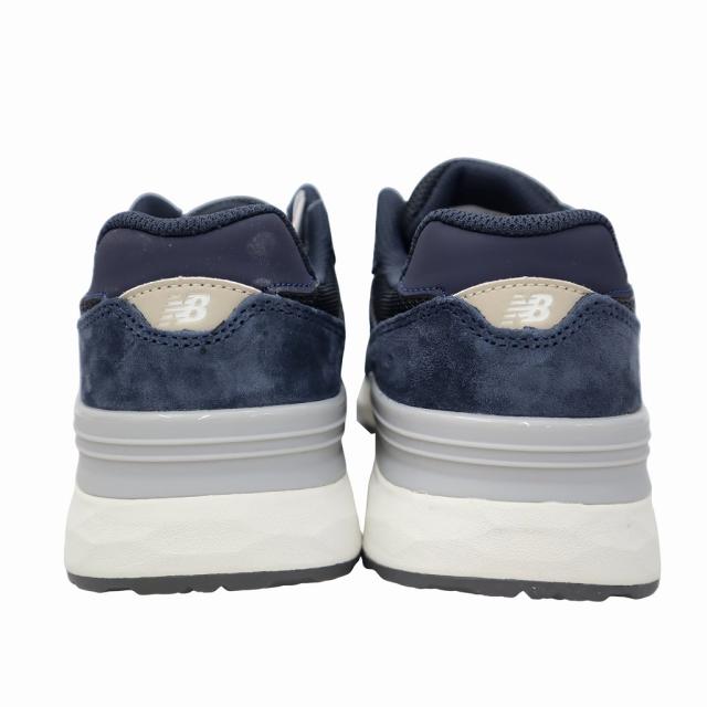 【中古】未使用品 ニューバランス NEW BALANCE WW880BC7 Fresh Foam Walking 880 v7 スニーカー 24.5cm ネイビー