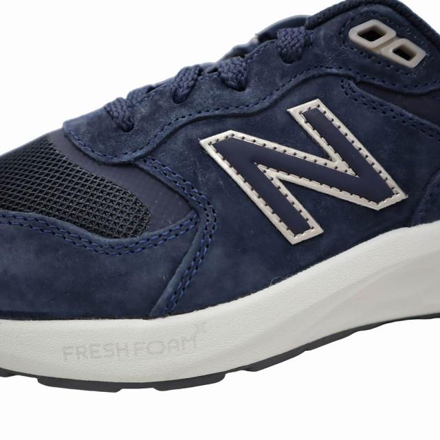 【中古】未使用品 ニューバランス NEW BALANCE WW880BC7 Fresh Foam Walking 880 v7 スニーカー 24.5cm ネイビー