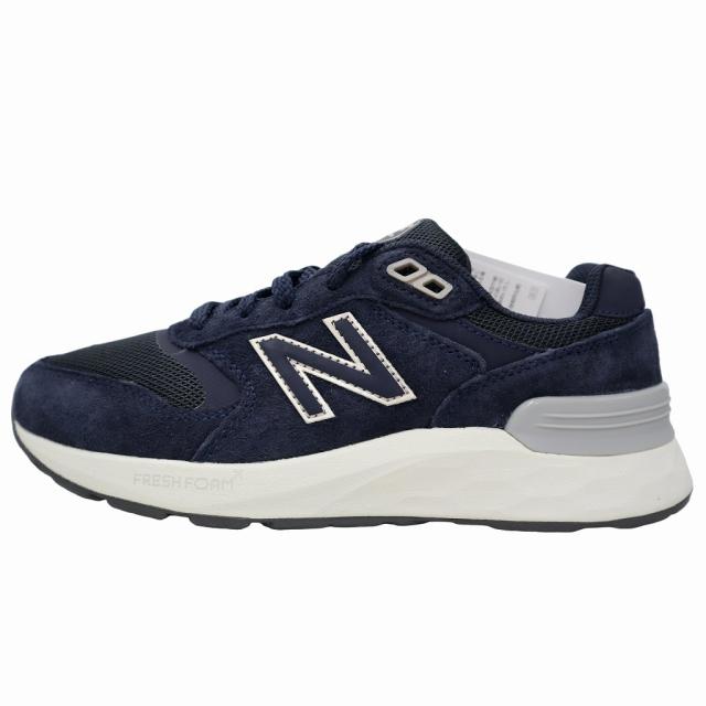 【中古】未使用品 ニューバランス NEW BALANCE WW880BC7 Fresh Foam Walking 880 v7 スニーカー 24cm NAVY(ネイビー)