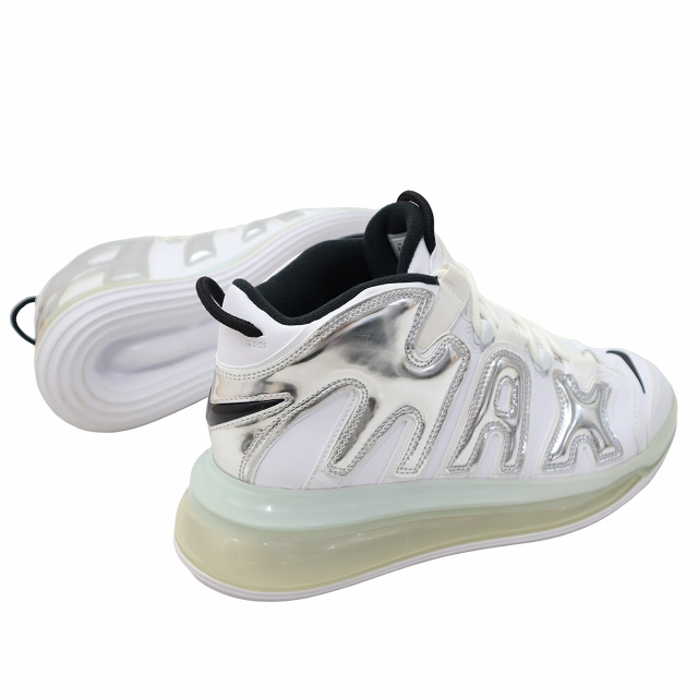 【中古】NIKE 26.5cm AIR MORE UPTEMPO 720 CHROME スニーカー US8.5 BQ7668-100 メンズ