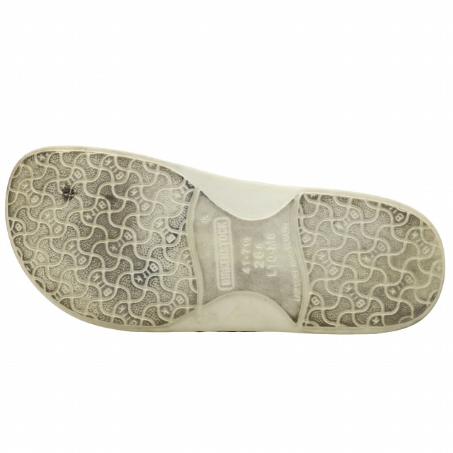 【中古】ビルケンシュトック BIRKENSTOCK 26.5cm パサデナ チロリアンシューズ レザーシューズ 41 WHITE ホワイト 405 メンズ