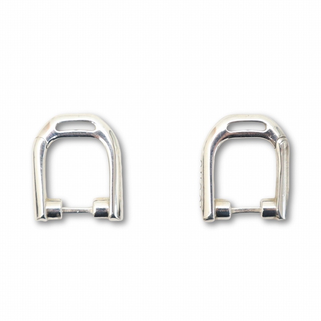 【中古】グッチ GUCCI 839732 925 シルバー グッチ スタッファ スモール フープ ピアス SILVER(シルバー)