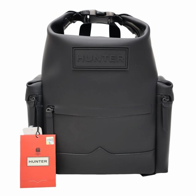 【中古】未使用品 ハンター オリジナル ミディアム トップクリップ バックパック ONESIZE ブラック