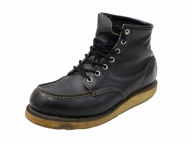 【中古】REDWING 90〜00s ヴィンテージ アイリッシュセッター ブーツ BLACK ブラック メンズ