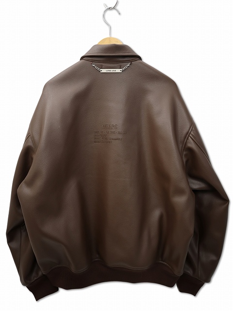 WTAPS レザージャケット　ダブルタップス　サイズ3 Lサイズ W)taps - wtapsの通販 by ☆クロロ☆｜ダブルタップスならラクマ