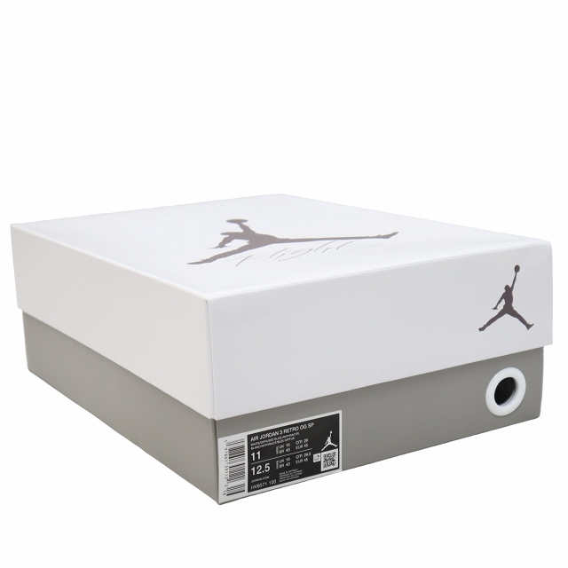 【中古】未使用品 NIKE × A Ma Maniere 29/29.5cm AIR JORDAN 3 RETRO OG SP For The Love スニーカー メンズ