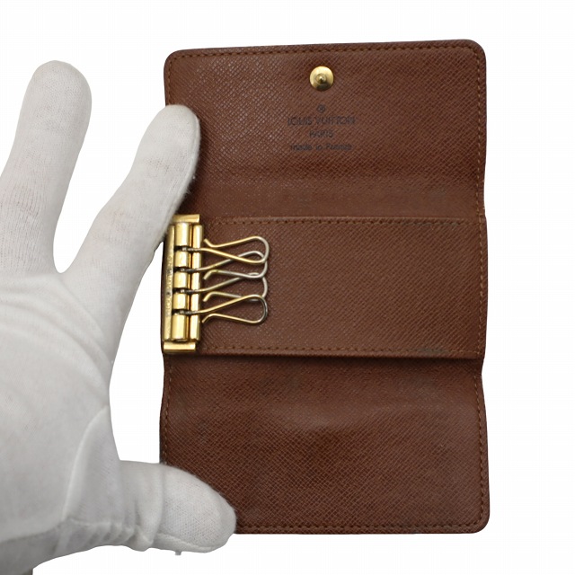 【中古】ルイヴィトン LOUIS VUITTON ミュルティクレ 4 4連 モノグラム キーケース BROWN ブラウン M62631 レディース_2