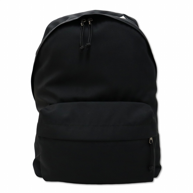 【中古】バレンシアガ BALENCIAGA 507460 ナイロンキャンバス ロゴ刺繍 ウィール バックパック リュック BLACK