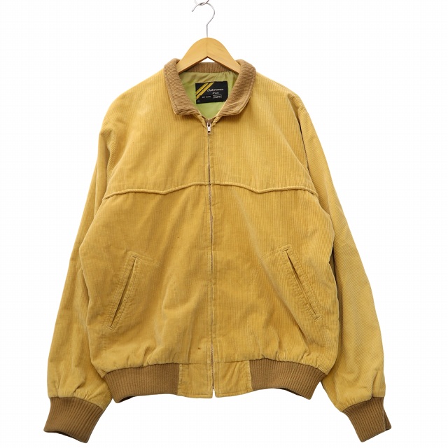 【中古】シアーズ SEARS 70s ヴィンテージ ジップアップ コーデュロイ スイングトップ ブルゾン L キャメル メンズ